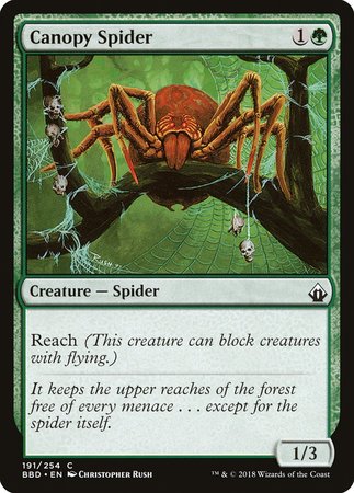 Canopy Spider [Battlebond] | Exor Games New Glasgow