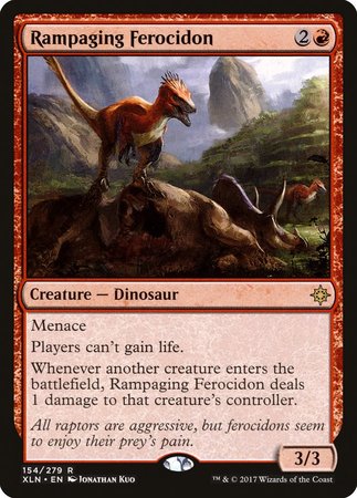 Rampaging Ferocidon [Ixalan] | Exor Games New Glasgow