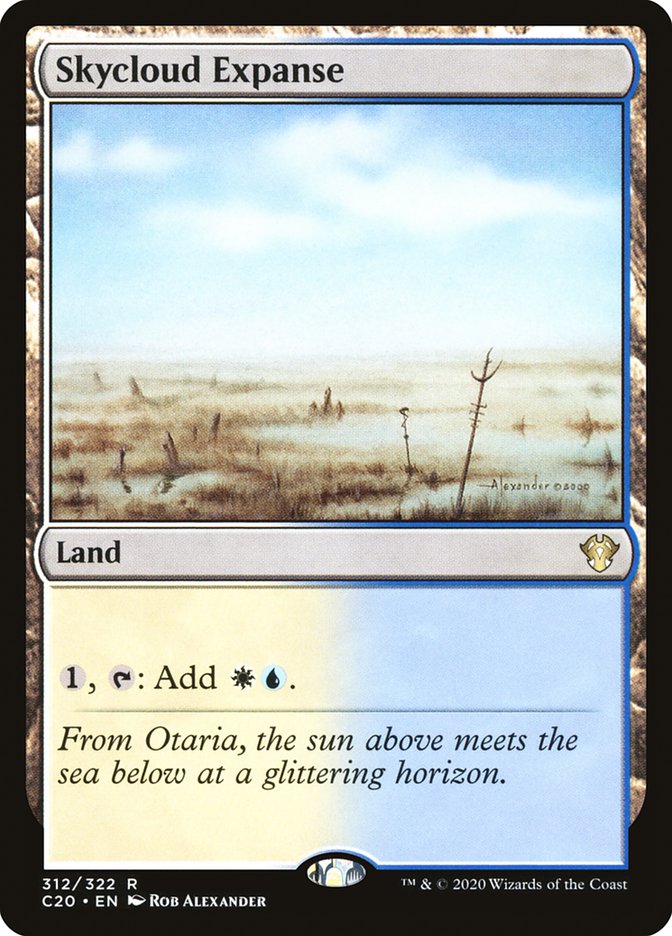 Skycloud Expanse [Commander 2020] | Exor Games New Glasgow