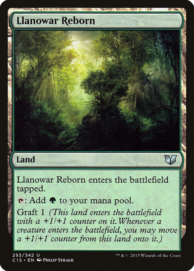 Llanowar Reborn [Commander 2015] | Exor Games New Glasgow