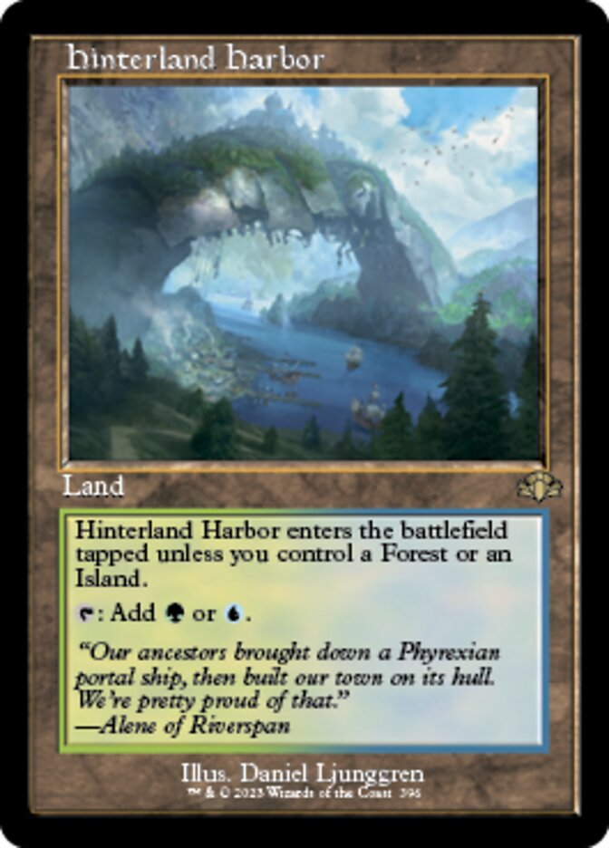 Hinterland Harbor (Retro) [Dominaria Remastered] | Exor Games New Glasgow