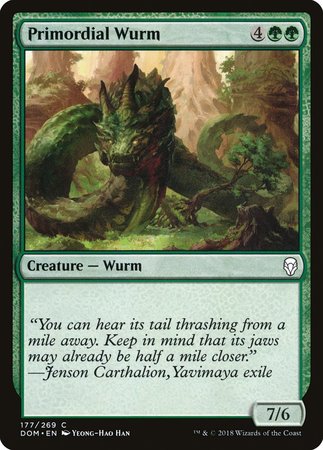 Primordial Wurm [Dominaria] | Exor Games New Glasgow