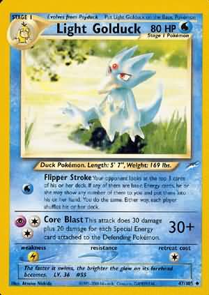 Light Golduck (47/105) [Neo Destiny Unlimited] | Exor Games New Glasgow