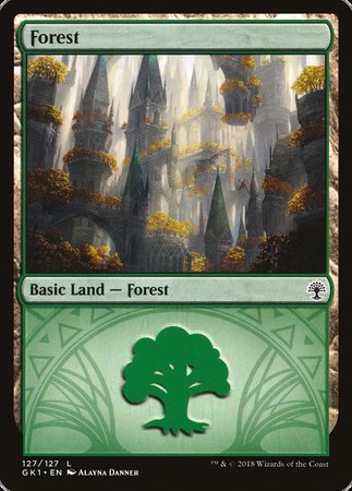 Forest (127) [GRN Guild Kit] | Exor Games New Glasgow