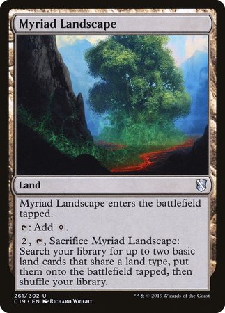 Myriad Landscape [Commander 2019] | Exor Games New Glasgow