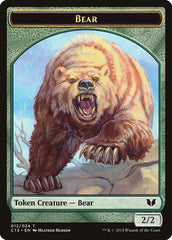 Bear // Spider Double-Sided Token [Commander 2015 Tokens] | Exor Games New Glasgow