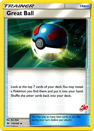 Great Ball (119/149) (Charizard Stamp #33) [Battle Academy 2020] | Exor Games New Glasgow