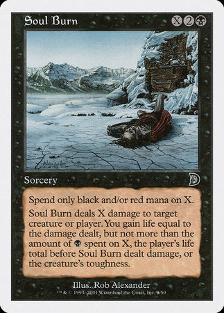 Soul Burn [Deckmasters] | Exor Games New Glasgow