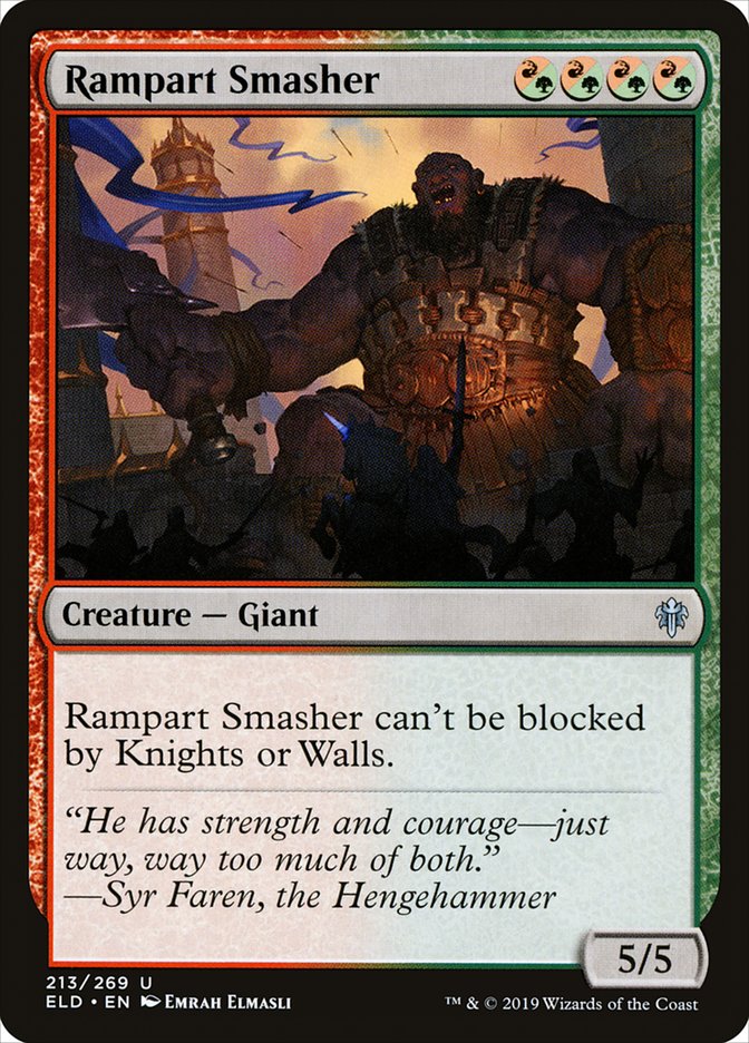 Rampart Smasher [Throne of Eldraine] | Exor Games New Glasgow