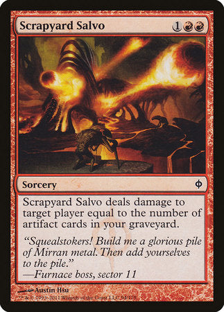 Scrapyard Salvo [New Phyrexia] | Exor Games New Glasgow