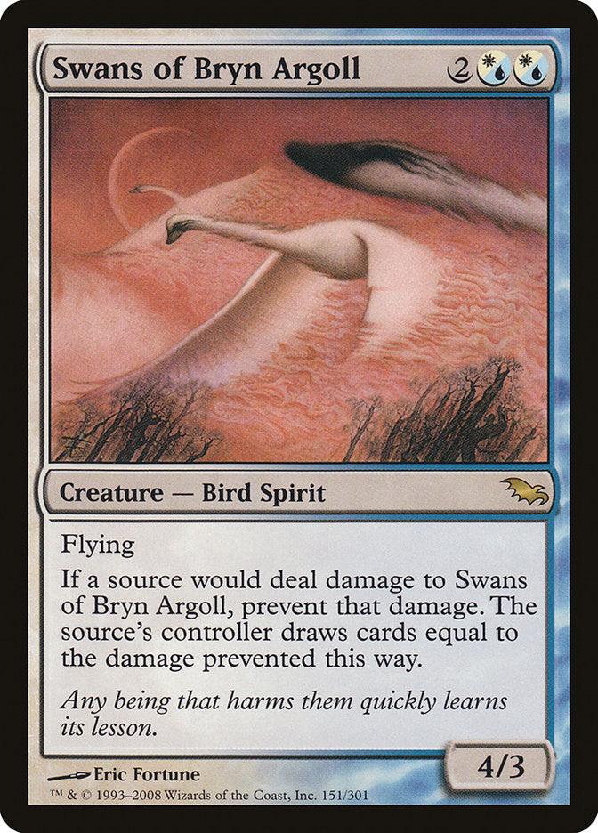 Swans of Bryn Argoll [Shadowmoor] | Exor Games New Glasgow