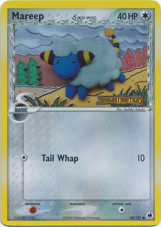 Mareep (54/101) (Delta Species) (Stamped) [EX: Dragon Frontiers] | Exor Games New Glasgow