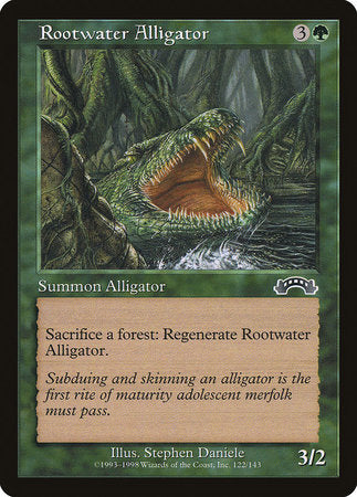 Rootwater Alligator [Exodus] | Exor Games New Glasgow