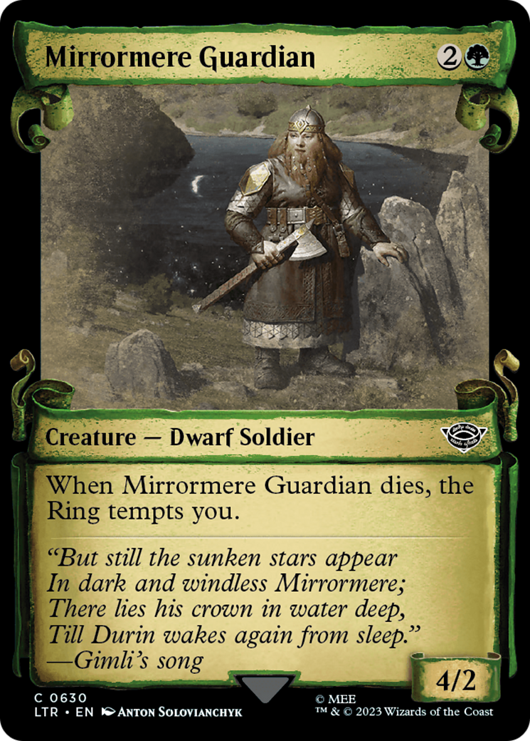 Mirrormere Guardian [The Lord of the Rings: Tales of Middle-Earth Showcase Scrolls] | Exor Games New Glasgow