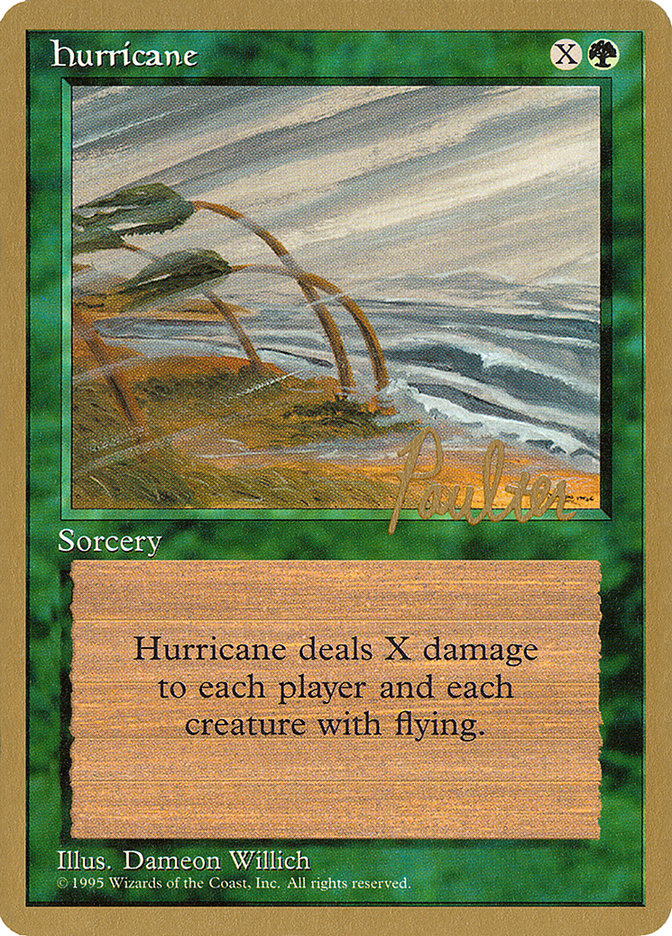 Hurricane (Preston Poulter) [Pro Tour Collector Set] | Exor Games New Glasgow