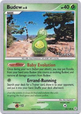 Budew (43/130) (Flyvees - Jun Hasebe) [World Championships 2007] | Exor Games New Glasgow