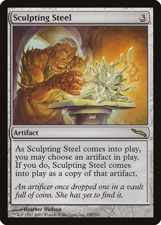 Sculpting Steel [Mirrodin] | Exor Games New Glasgow