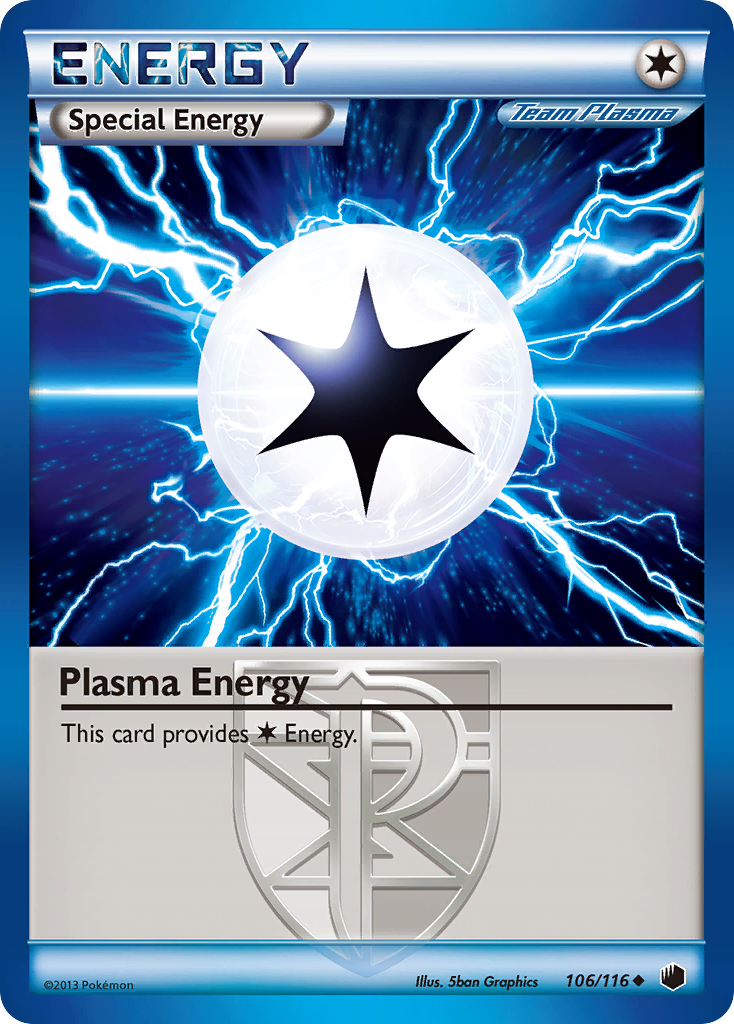 Plasma Energy (106/116) [Black & White: Plasma Freeze] | Exor Games New Glasgow