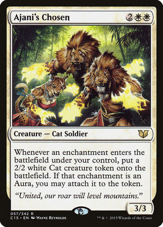 Ajani's Chosen [Commander 2015] | Exor Games New Glasgow