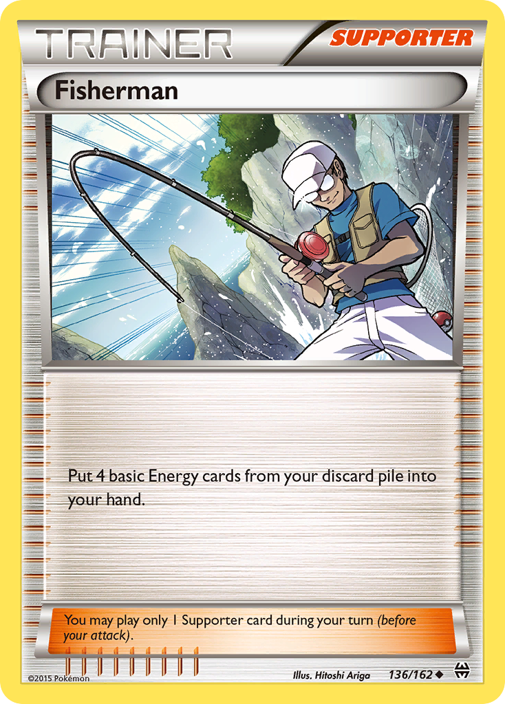 Fisherman (136/162) [XY: BREAKthrough] | Exor Games New Glasgow