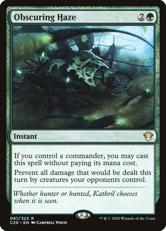 Obscuring Haze [Commander 2020] | Exor Games New Glasgow