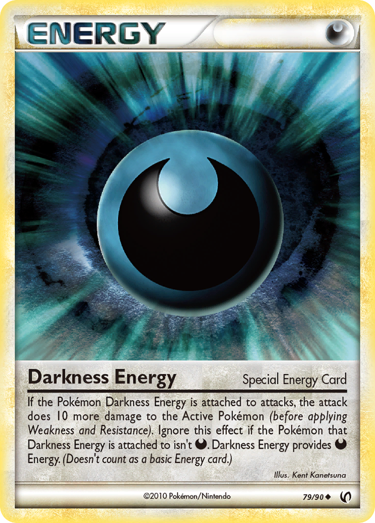 Darkness Energy (79/90) [HeartGold & SoulSilver: Undaunted] | Exor Games New Glasgow