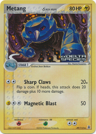 Metang (49/113) (Delta Species) (Stamped) [EX: Delta Species] | Exor Games New Glasgow