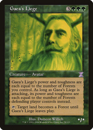 Gaea's Liege [Time Spiral Timeshifted] | Exor Games New Glasgow