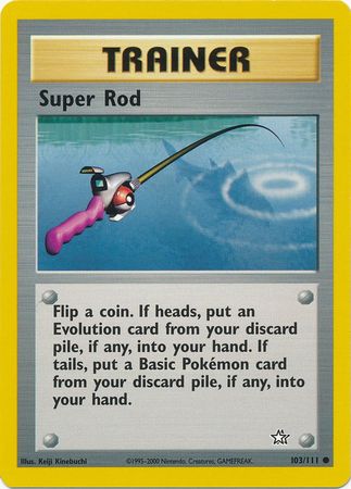 Super Rod (103/111) [Neo Genesis Unlimited] | Exor Games New Glasgow