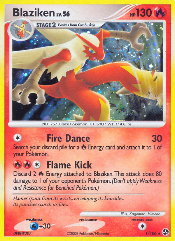 Blaziken (1/106) [Diamond & Pearl: Great Encounters] | Exor Games New Glasgow