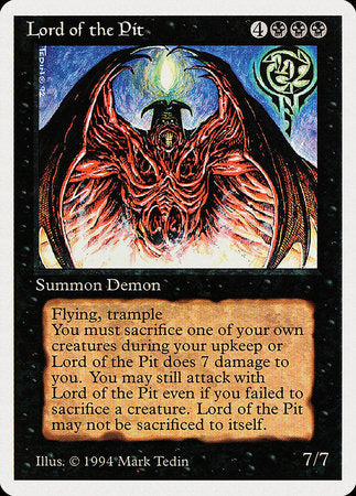 Lord of the Pit [Summer Magic / Edgar] | Exor Games New Glasgow