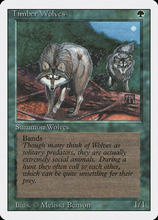 Timber Wolves [Revised Edition] | Exor Games New Glasgow