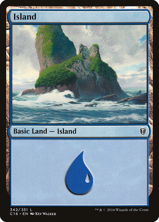 Island (342) [Commander 2016] | Exor Games New Glasgow