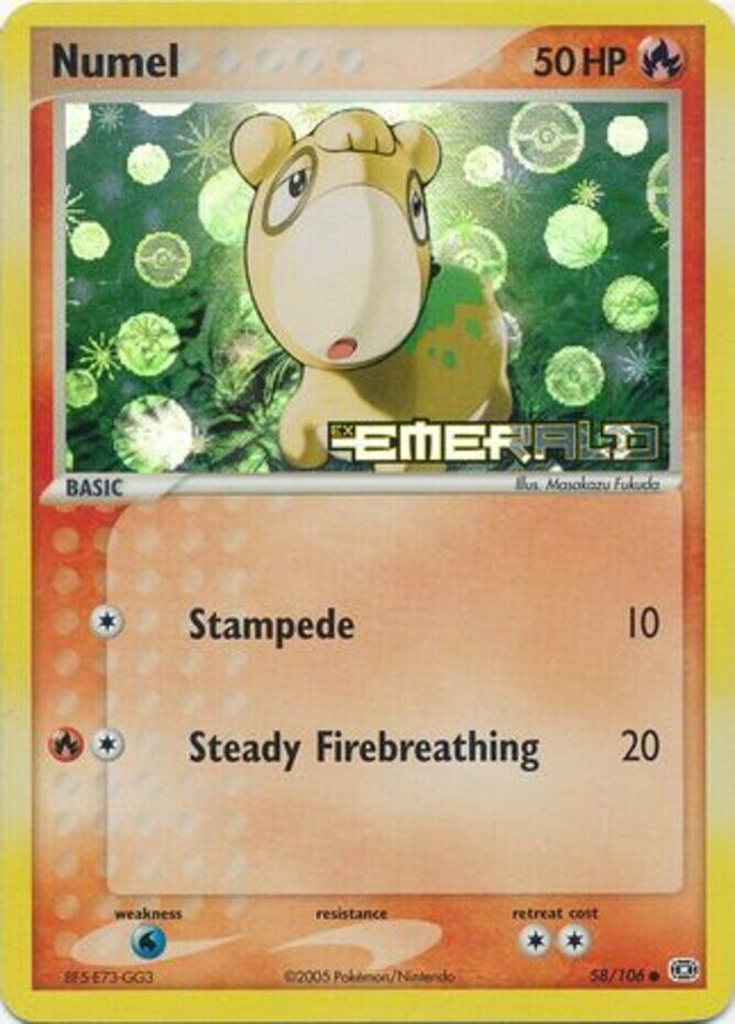 Numel (58/106) (Stamped) [EX: Emerald] | Exor Games New Glasgow