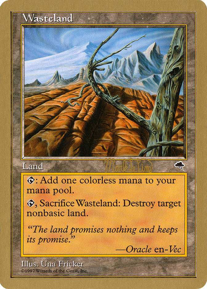 Wasteland (Mark Le Pine) [World Championship Decks 1999] | Exor Games New Glasgow