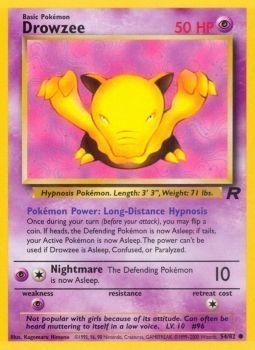 Drowzee (54/82) [Team Rocket Unlimited] | Exor Games New Glasgow