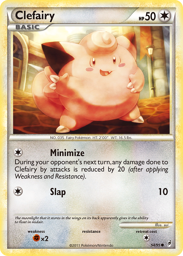 Clefairy (54/95) [HeartGold & SoulSilver: Call of Legends] | Exor Games New Glasgow