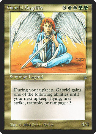 Gabriel Angelfire [Legends] | Exor Games New Glasgow