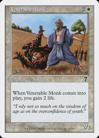 Venerable Monk [Seventh Edition] | Exor Games New Glasgow