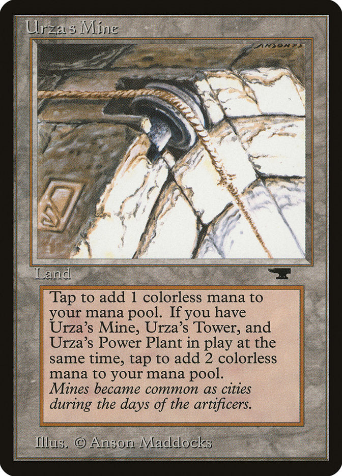 Urza's Mine (Pulley Embedded in Stone) [Antiquities] | Exor Games New Glasgow