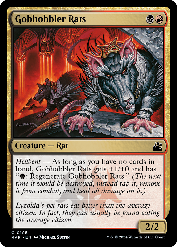 Gobhobbler Rats [Ravnica Remastered] | Exor Games New Glasgow