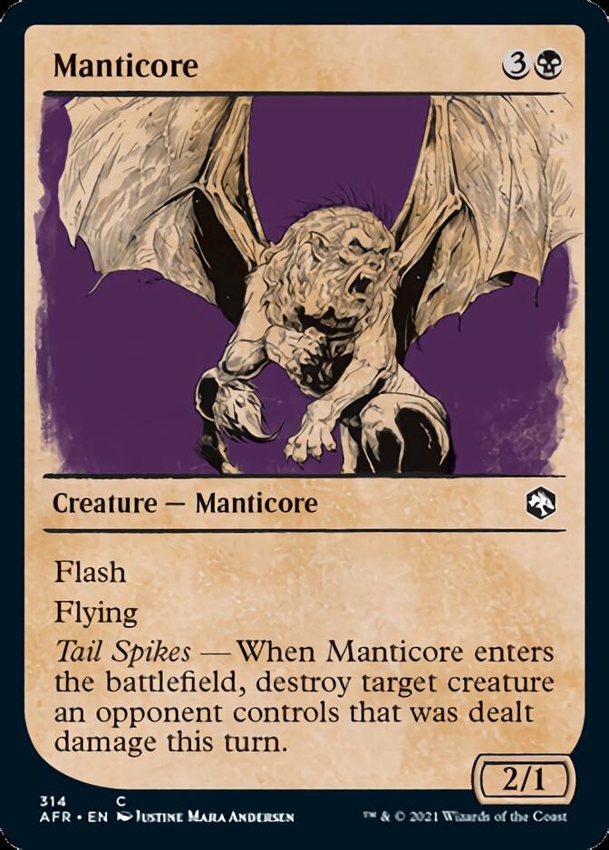 Manticore (Showcase) [Dungeons & Dragons: Adventures in the Forgotten Realms] | Exor Games New Glasgow