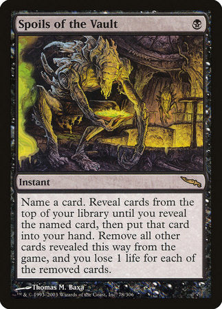 Spoils of the Vault [Mirrodin] | Exor Games New Glasgow