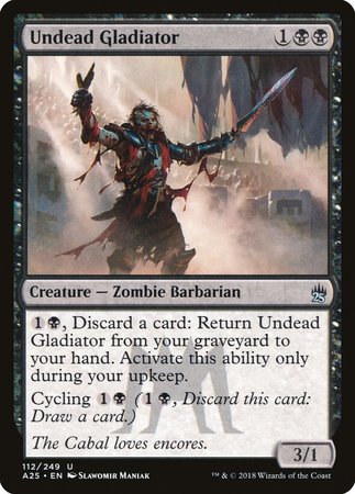 Undead Gladiator [Masters 25] | Exor Games New Glasgow