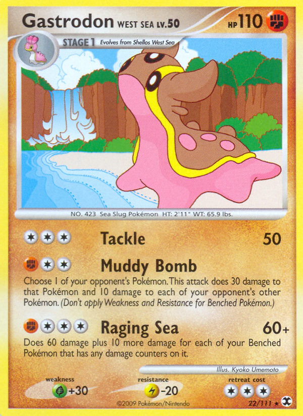 Gastrodon West Sea (22/111) [Platinum: Rising Rivals] | Exor Games New Glasgow