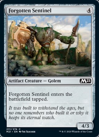 Forgotten Sentinel [Core Set 2021] | Exor Games New Glasgow