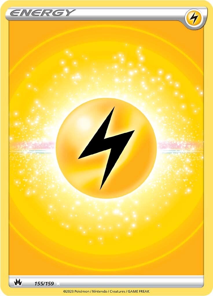 Lightning Energy (155/159) (Texture Full Art) [Sword & Shield: Crown Zenith] | Exor Games New Glasgow