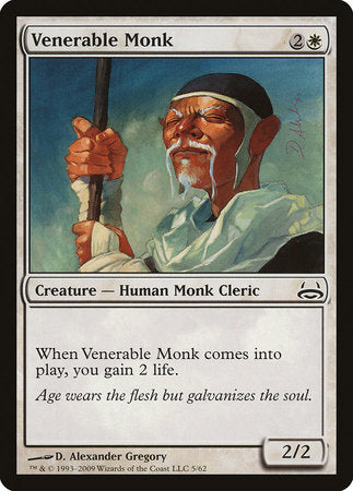 Venerable Monk [Duel Decks: Divine vs. Demonic] | Exor Games New Glasgow