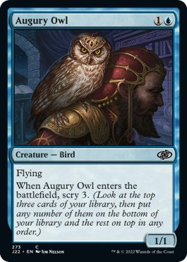 Augury Owl [Jumpstart 2022] | Exor Games New Glasgow