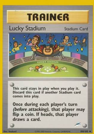 Lucky Stadium (100/105) [Neo Destiny Unlimited] | Exor Games New Glasgow